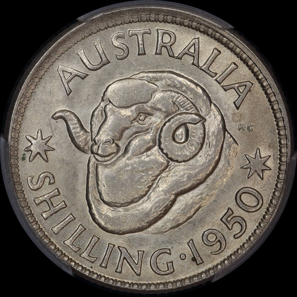 1950 Shilling Choice Unc (PCGS MS63) product image