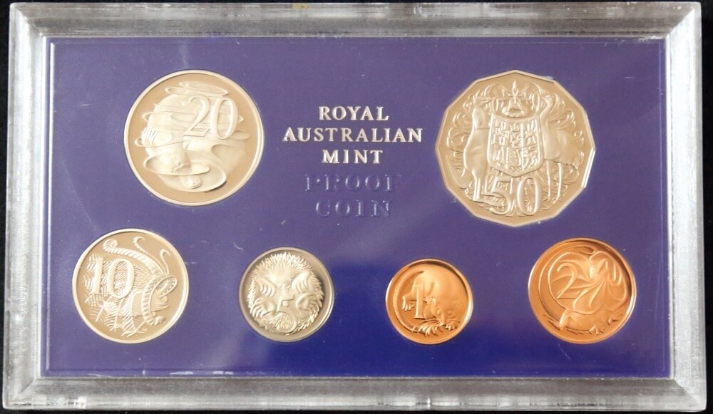 Australia 1980 Proof Coin Set With Original Foams and Certificate product image