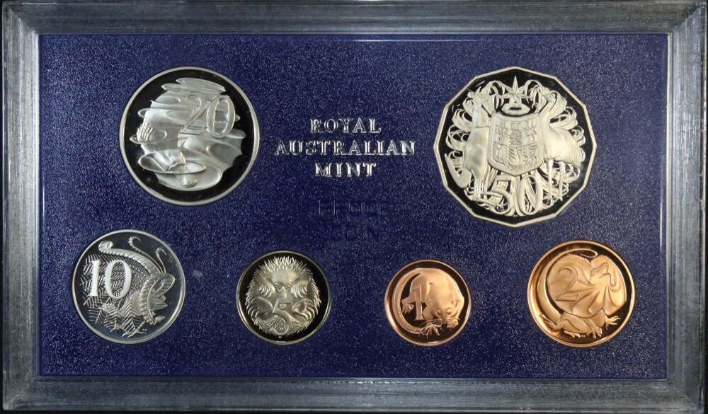 Australia 1983 Proof Coin Set With Original Foams and Certificate product image