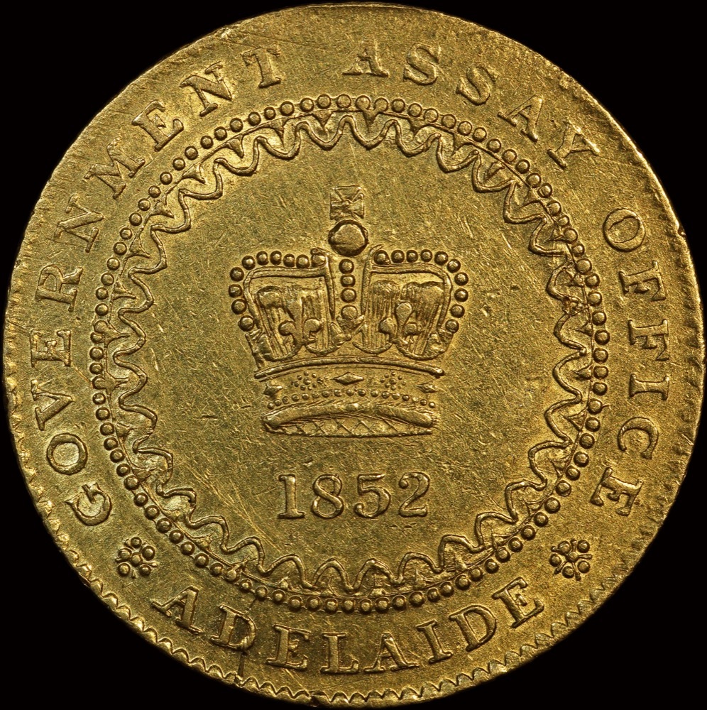 1852 Type II Adelaide Pound Extremely Fine product image