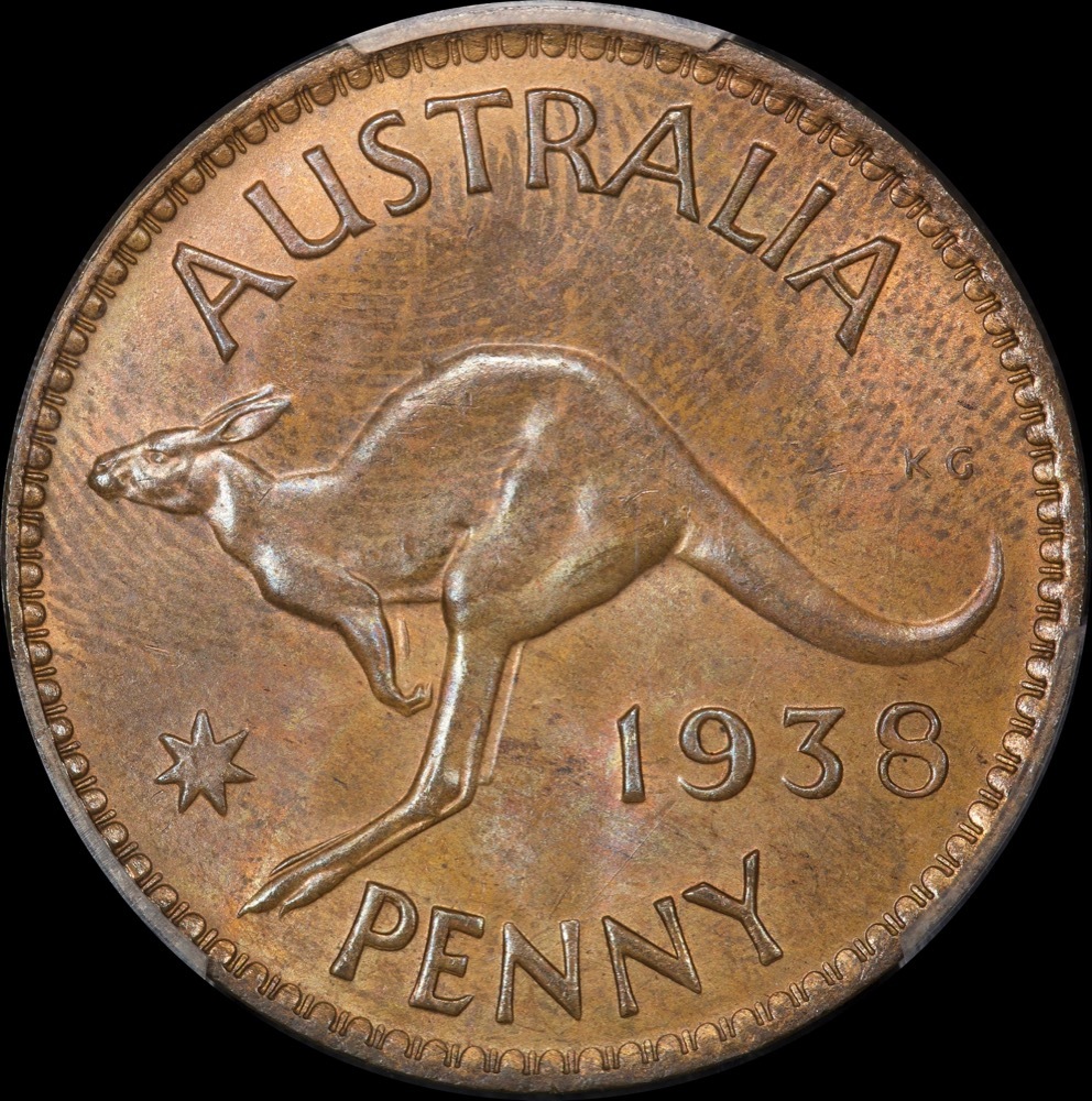 1938 Penny Choice Unc (PCGS MS64RB) product image