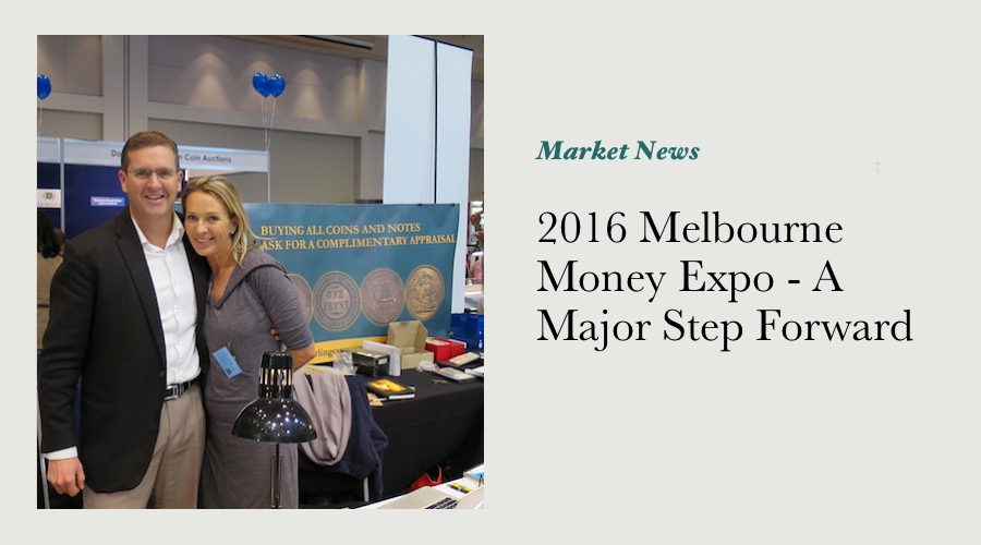2016 Melbourne Money Expo - A Major Step Forward