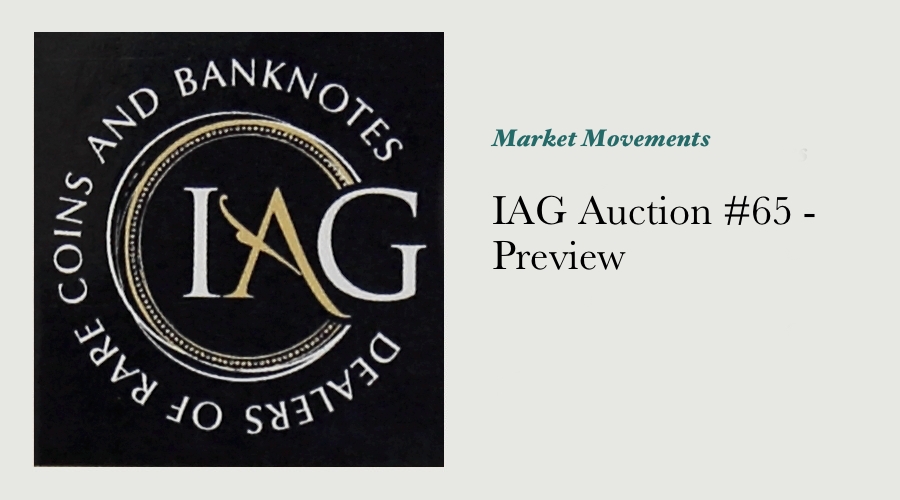 IAG Auction #65 - Preview
