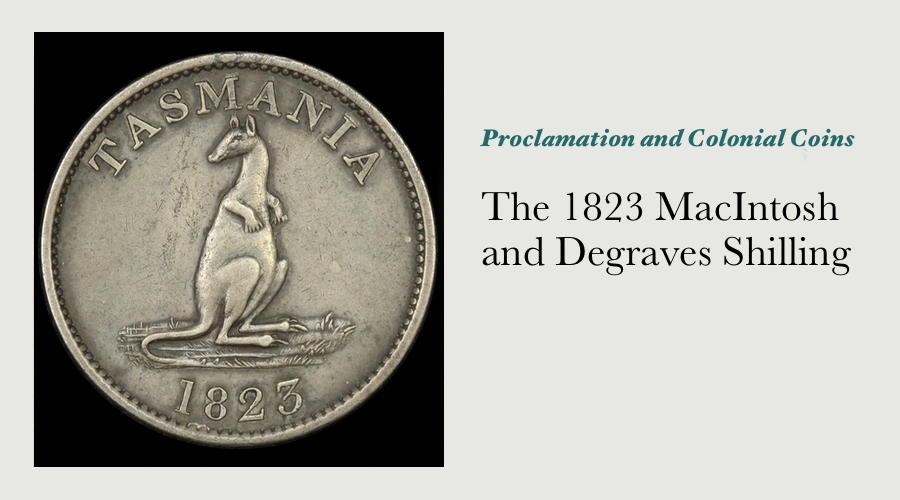The 1823 MacIntosh and Degraves Shilling