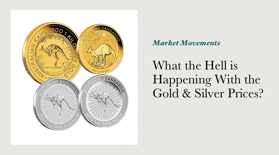 What the Hell is Happening With the Gold & Silver Prices?