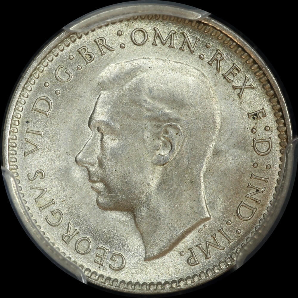 1939 Threepence Choice Unc (PCGS MS64)
