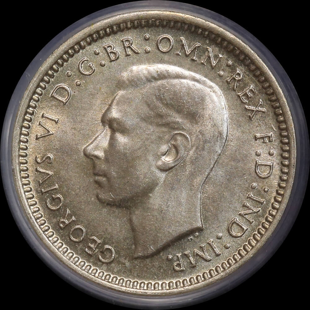1940 Threepence Choice Unc (PCGS MS63)