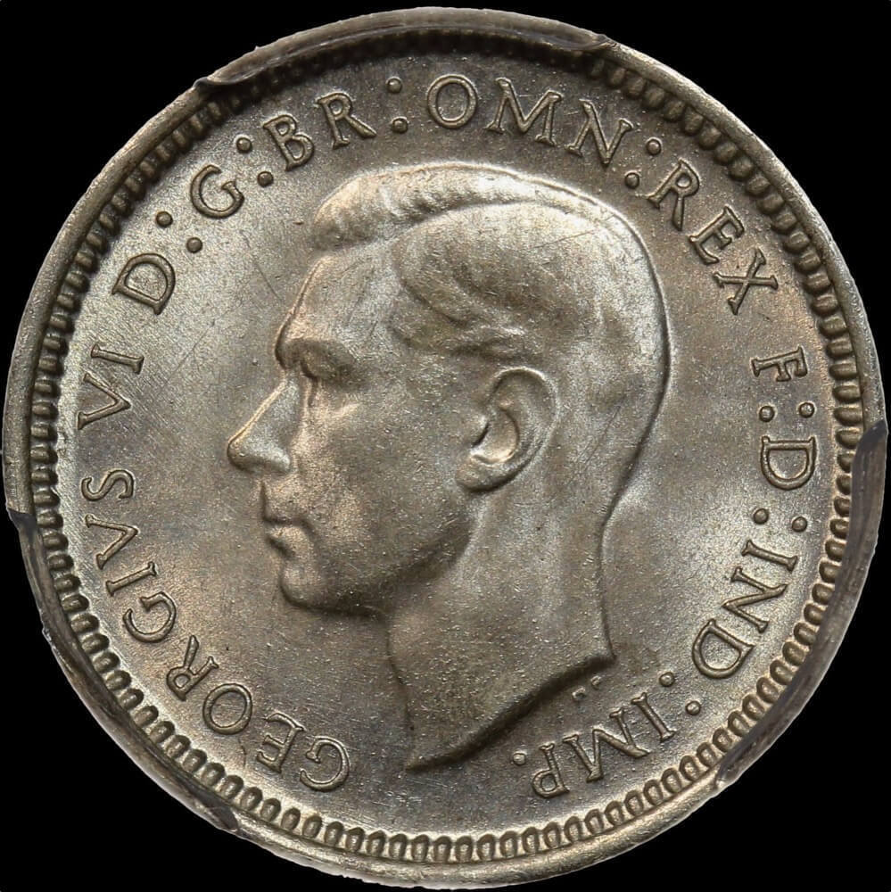 1940 Threepence Gem Unc (PCGS MS65)