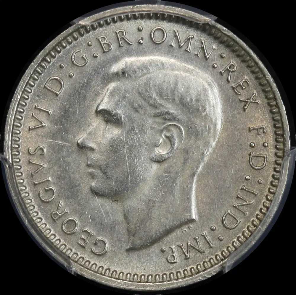 1942 Threepence PCGS AU58 product image