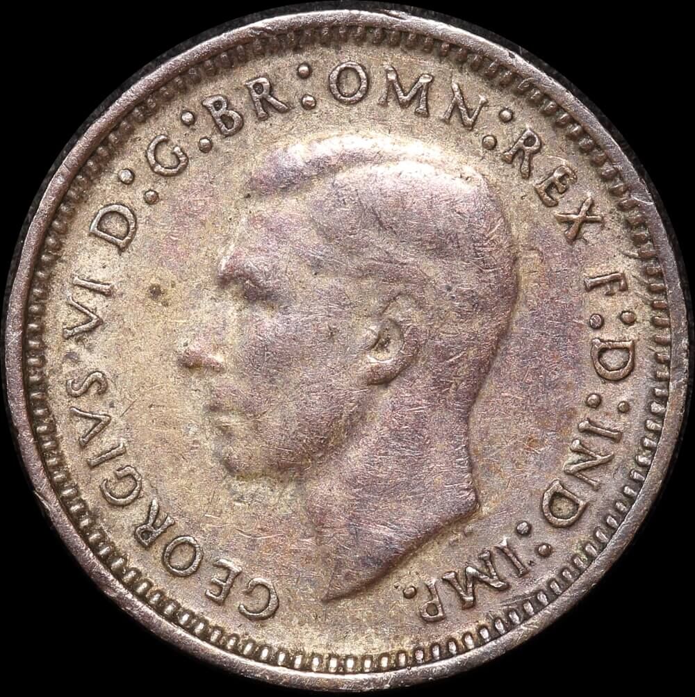 1942 Melbourne Threepence Fine