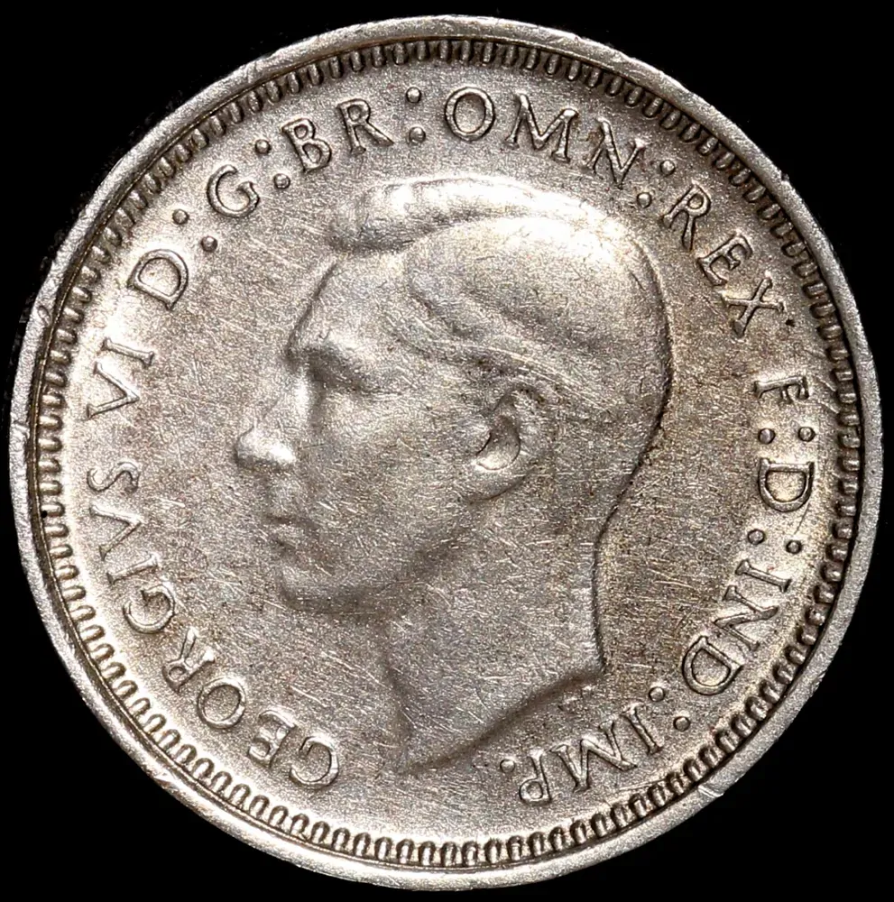 1942 Threepence Very Fine