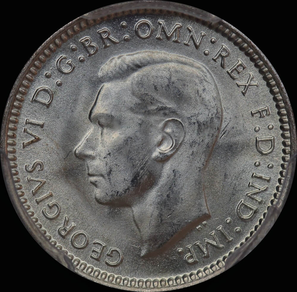 1942-D Threepence Choice Unc (PCGS MS64)