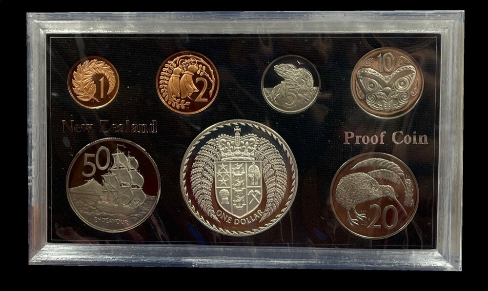 New Zealand 1979 Proof Coin Set  product image