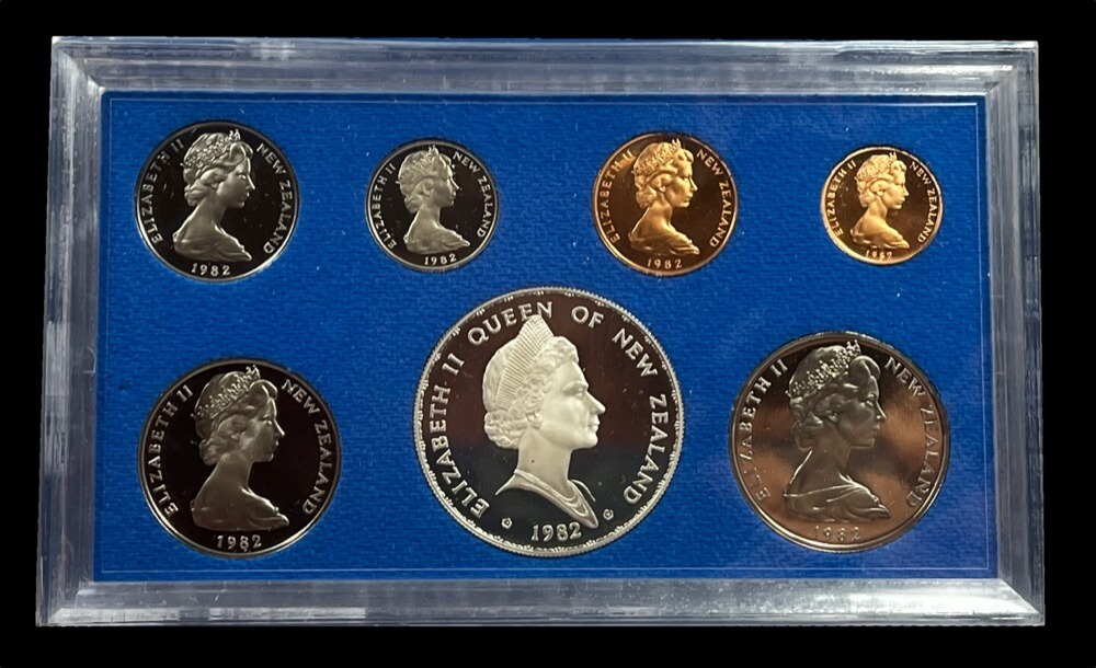 New Zealand 1982 Proof Coin Set - Takahe  product image