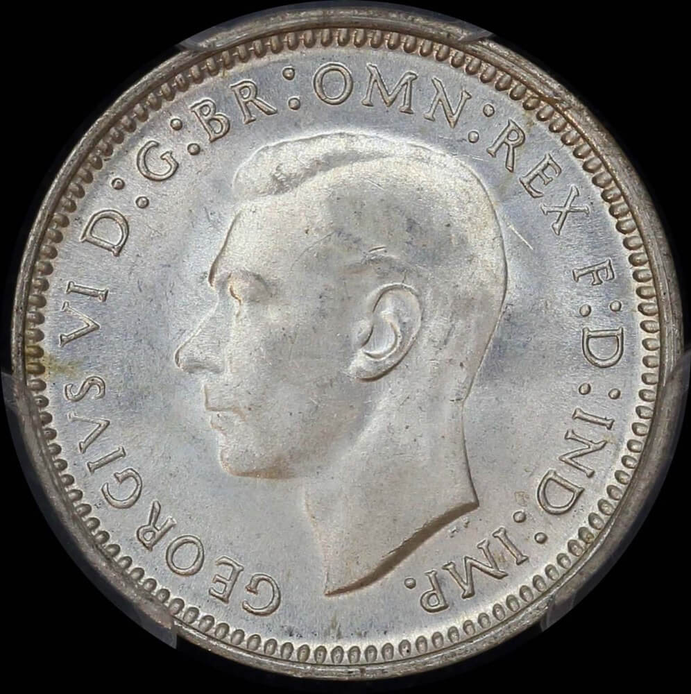 1943-D Threepence Gem Unc (PCGS MS66)