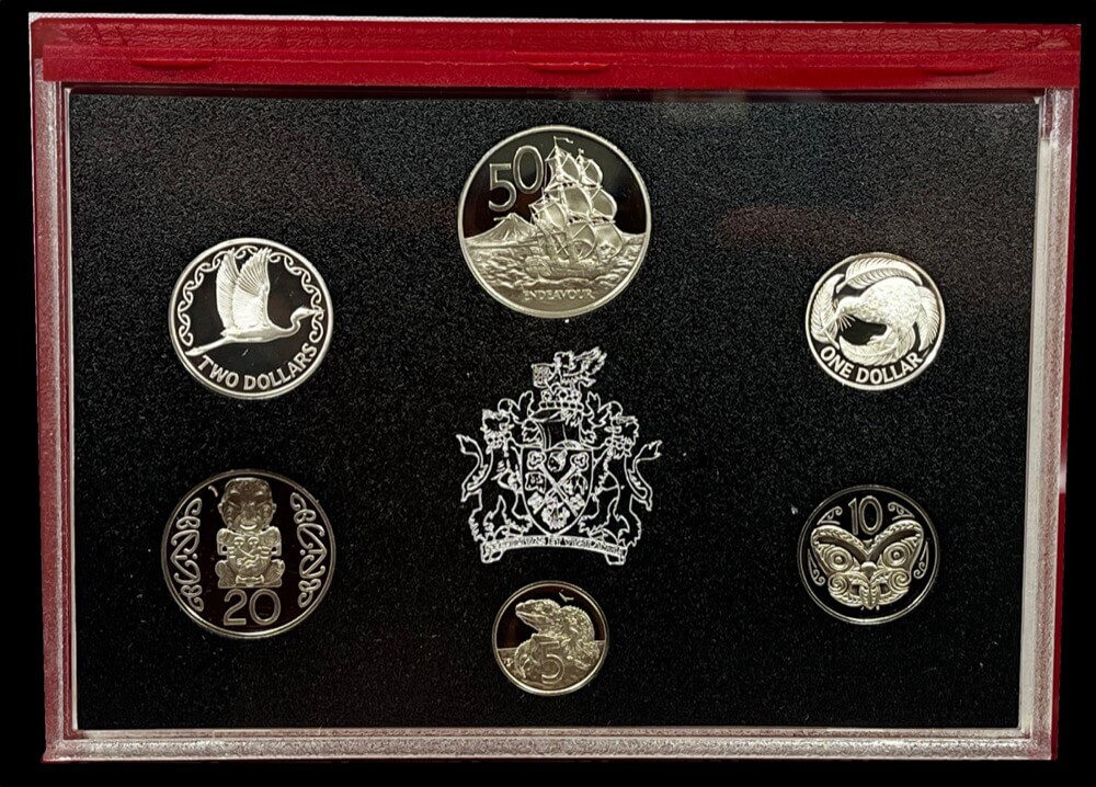 New Zealand 1990 Proof Coin Set  product image