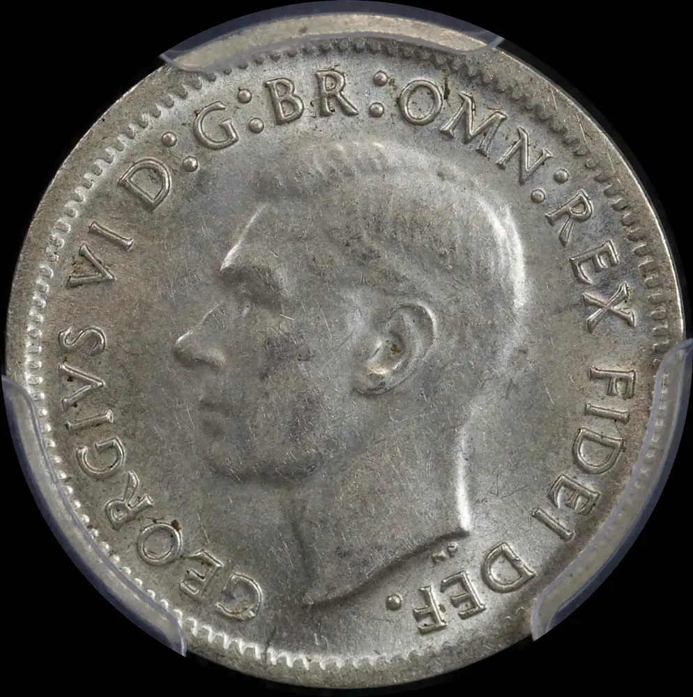 1949 Threepence Choice Unc (PCGS MS63)