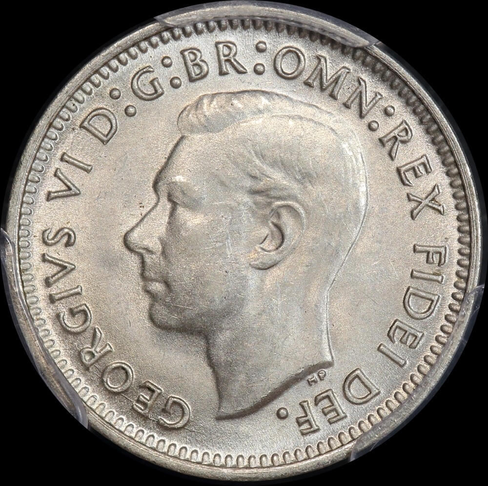 1949 Threepence Choice Unc (PCGS MS64)