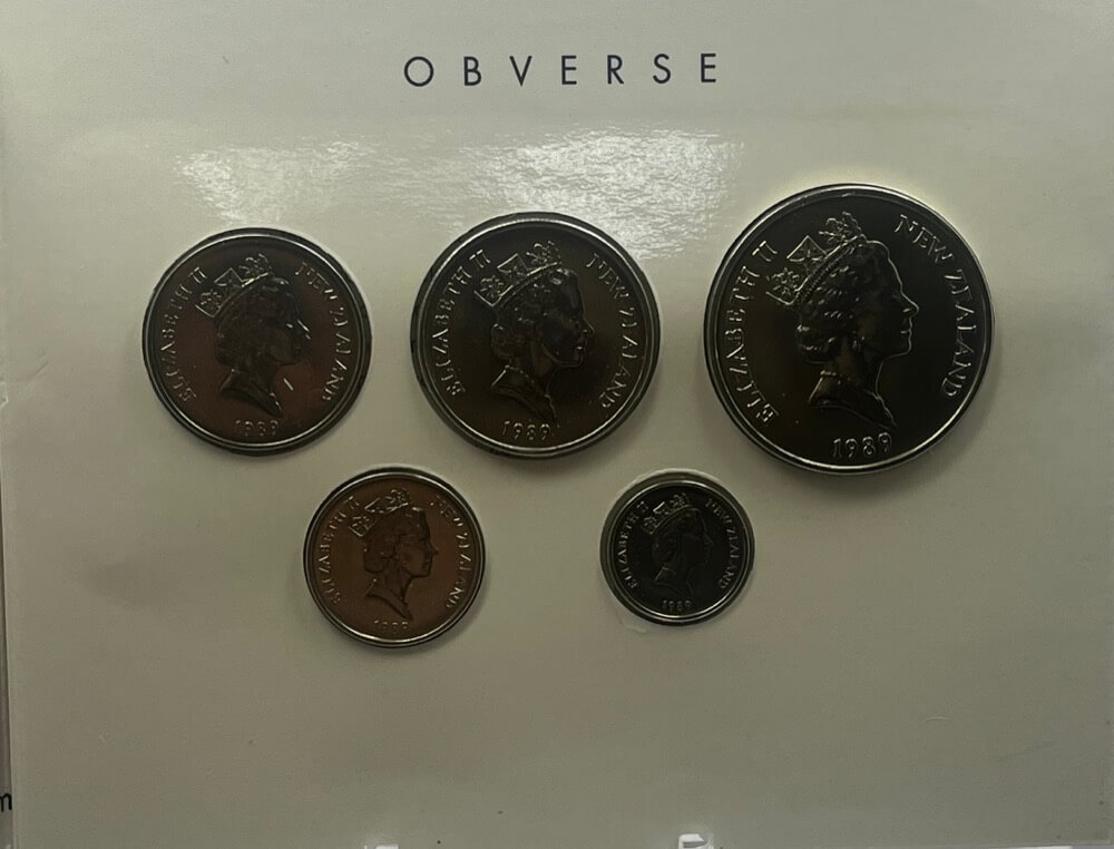 New Zealand 1989 Uncirculated Coin Set - Commonwealth Games product image