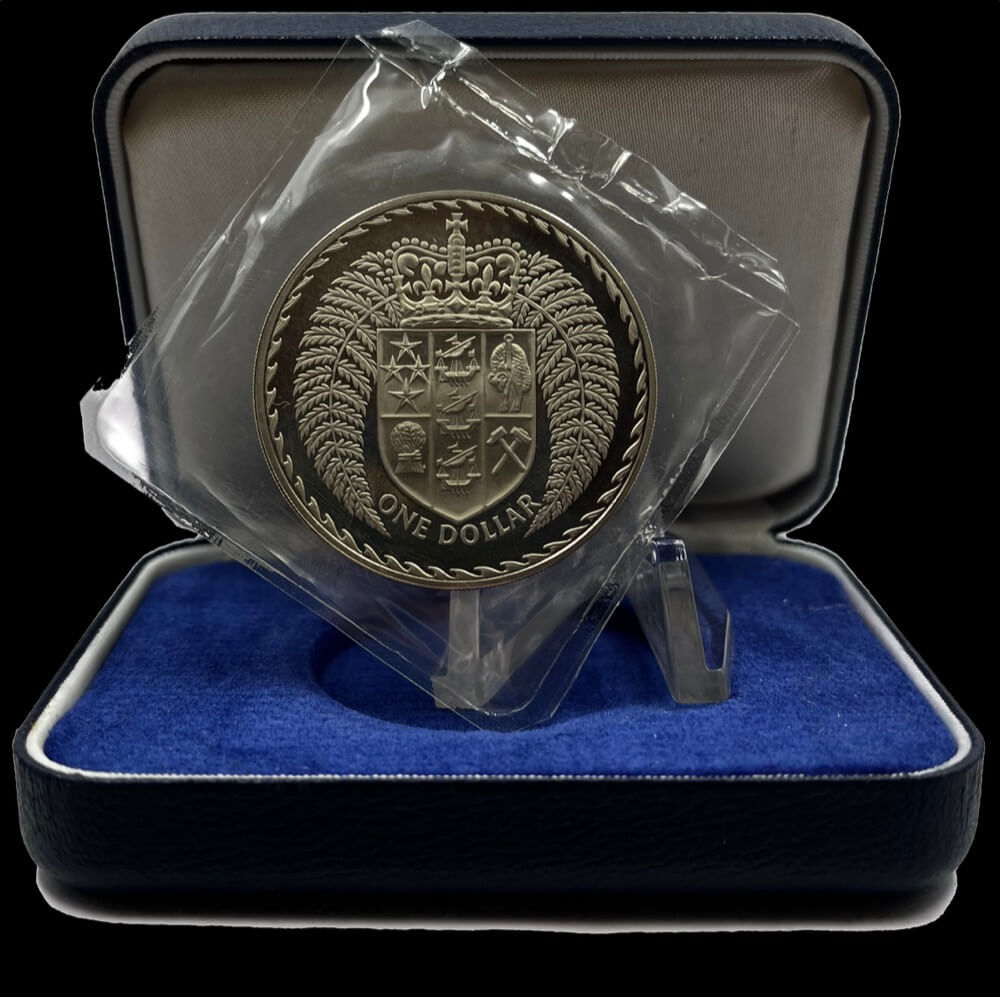 New Zealand 1975 1 Dollar Proof Coin product image