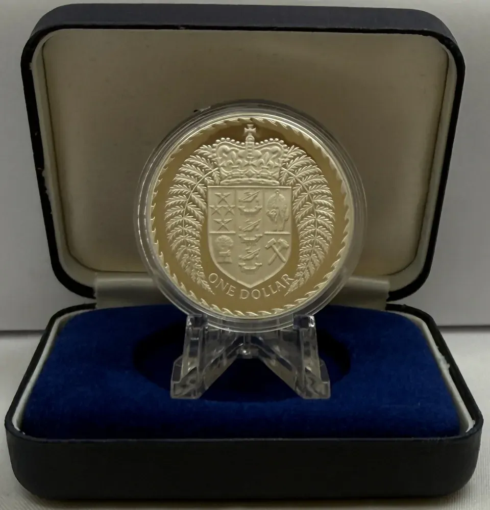 New Zealand 1979 1 Dollar Silver Proof Coin product image