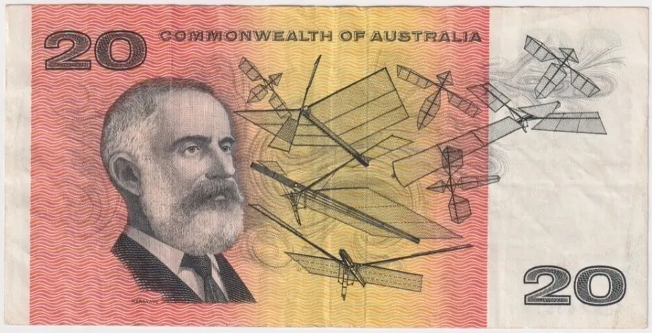 1968 $20 Note Phillips/Randall XBS First Prefix R403F good VF