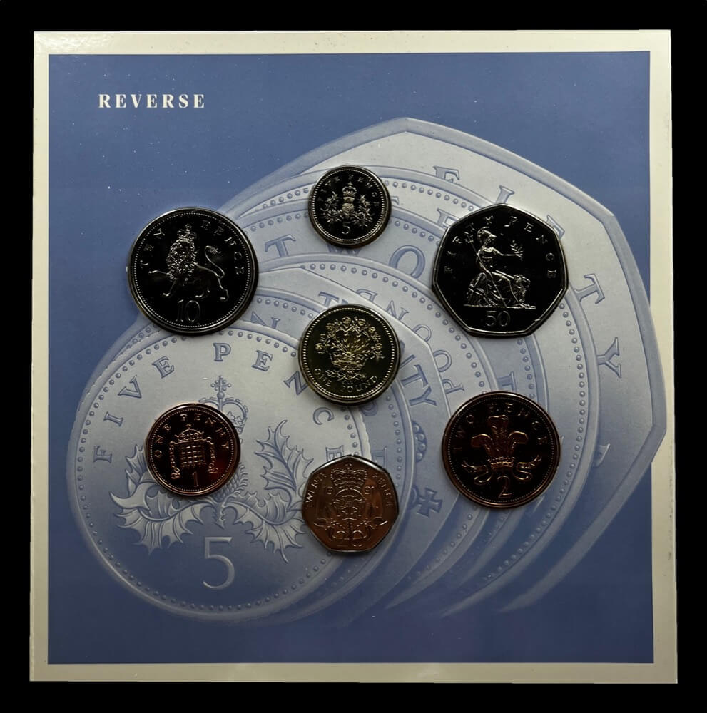 United Kingdom 1991 Uncirculated 7 Coin Set product image