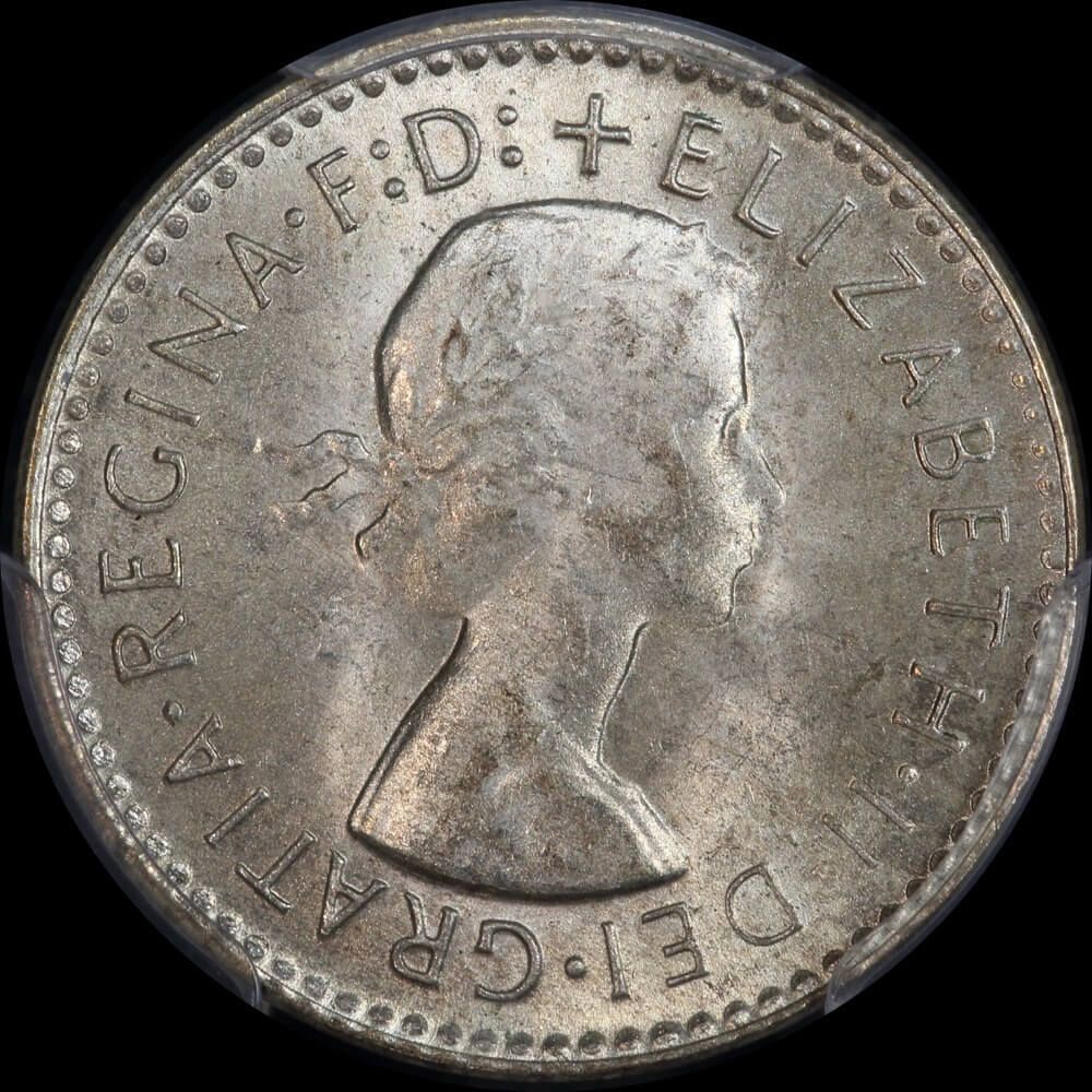 1959 Threepence Choice Unc (PCGS MS64) product image