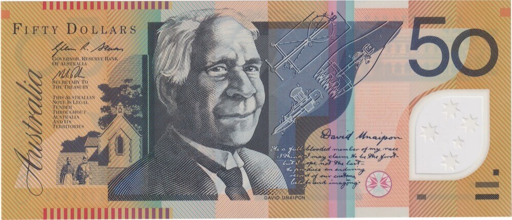 2013 $50 Note Stevens/Parkinson AA13 First Prefix R522bF Uncirculated