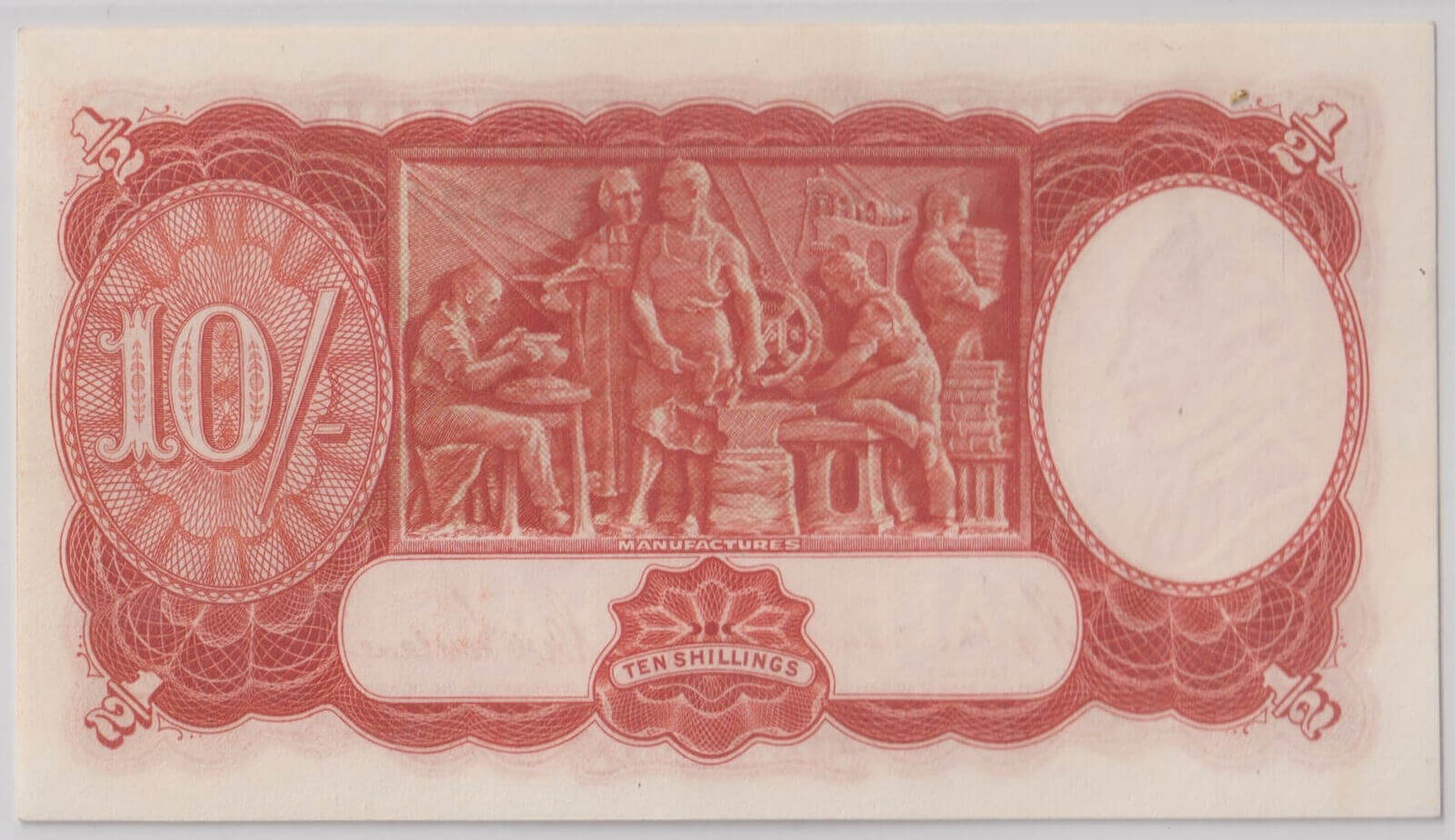 1939 Ten Shilling Sheehan/McFarlane R12 Choice Unc PCGS 64 PPQ product image