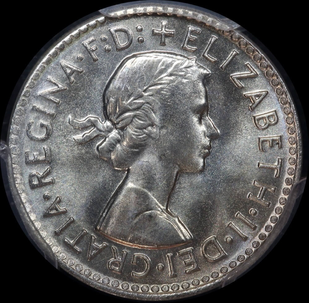 1963 Threepence Gem Unc (PCGS MS67) product image