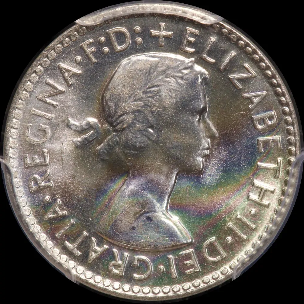 1963 Threepence Gem Unc (PCGS MS67) product image
