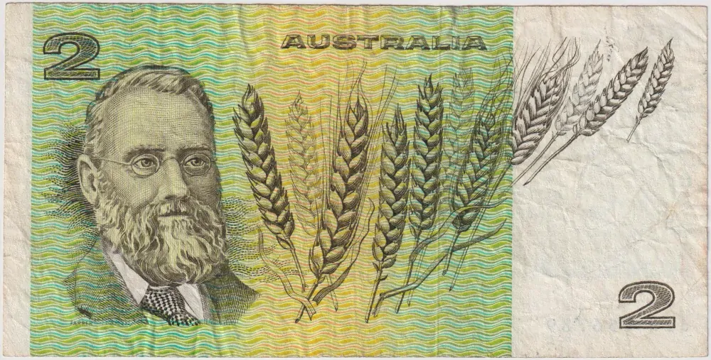 1983 $2 Note Johnston/Stone R88F Fine product image