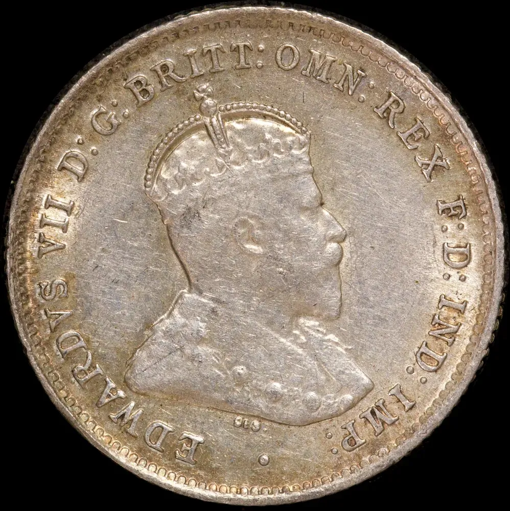 1910 Sixpence Extremely Fine