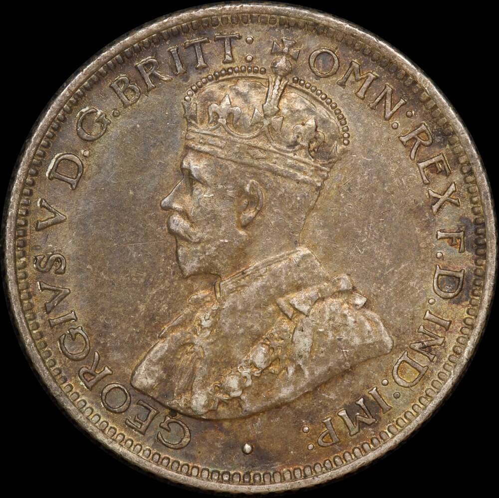 1916 Sixpence good EF