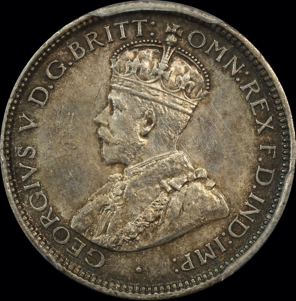 1918 Sixpence Unc (PCGS MS61)