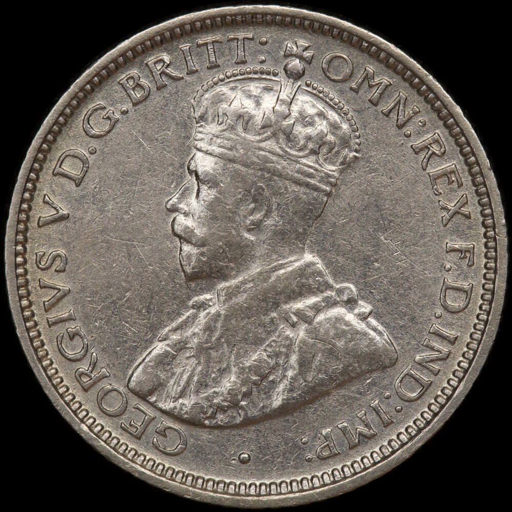 1920 Sixpence about VF