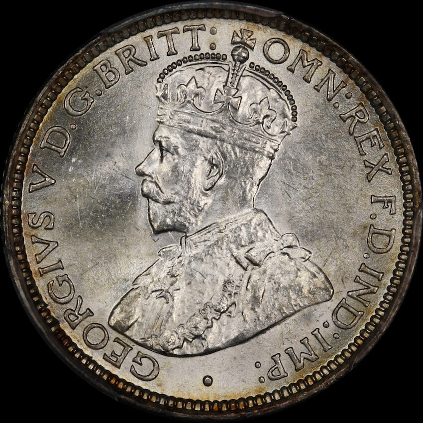1920 Sixpence Choice Unc (PCGS MS64)