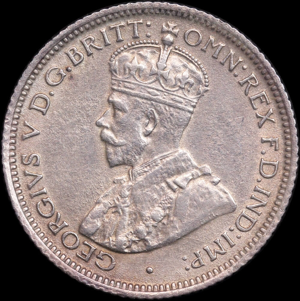 1922 Sixpence good EF