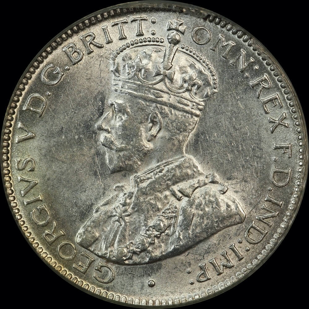 1927 Sixpence Unc (PCGS MS62)