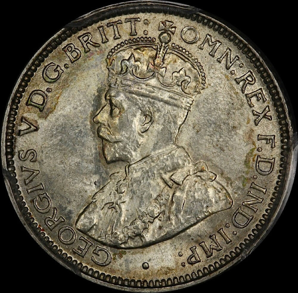 1928 Sixpence Choice Unc (PCGS MS63)