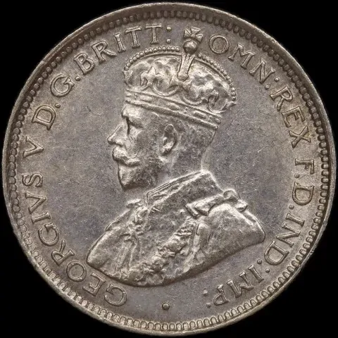 1928 Sixpence good EF