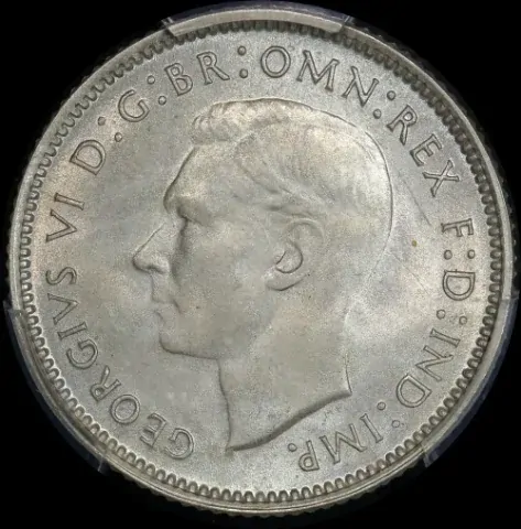 1938 Sixpence Gem Unc (PCGS MS66)
