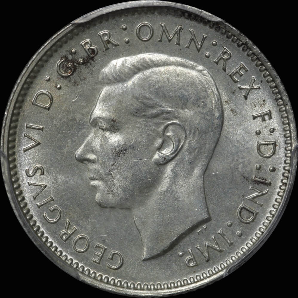 1938 Sixpence Gem Unc (PCGS MS65)