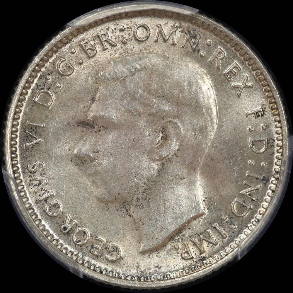 1942 Sixpence Choice Unc (PCGS MS63)