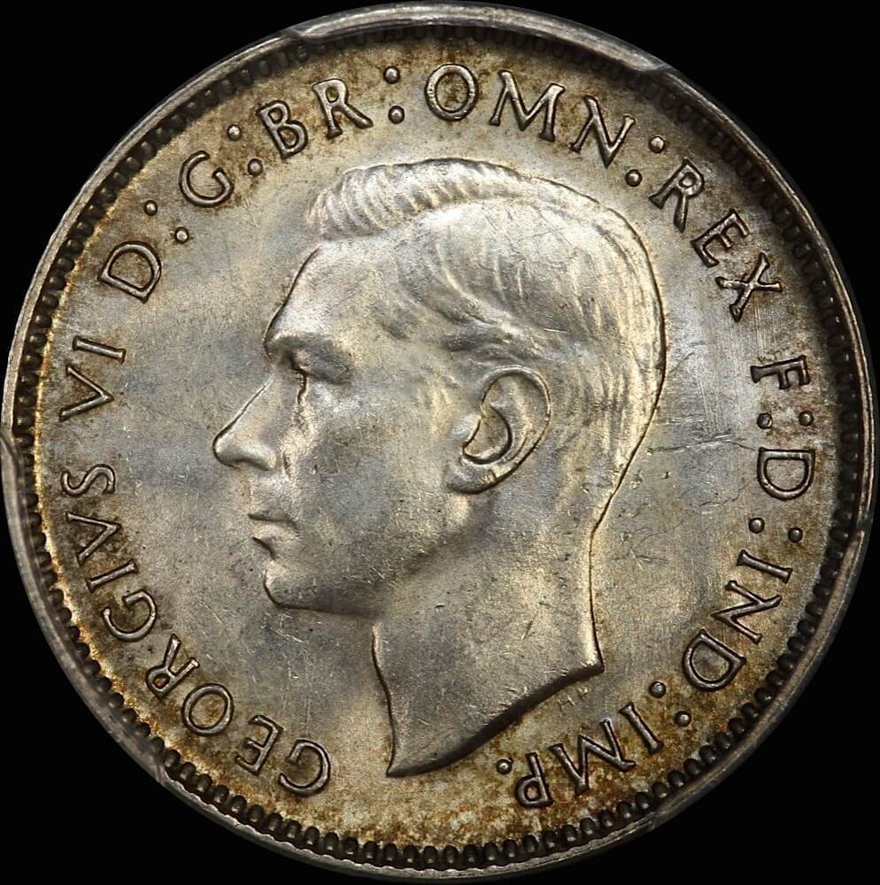 1943-S Sixpence Choice Unc (PCGS MS63)