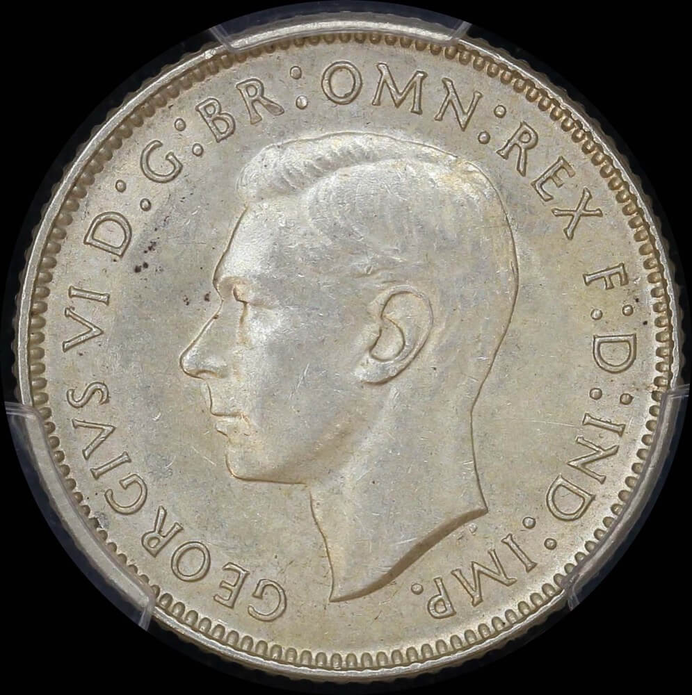1943-D Sixpence Choice Unc (PCGS MS63)