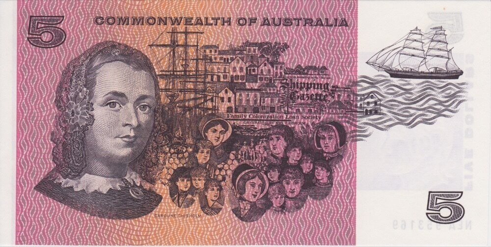 1969 $5 Note Phillips/Randall R203 Uncirculated