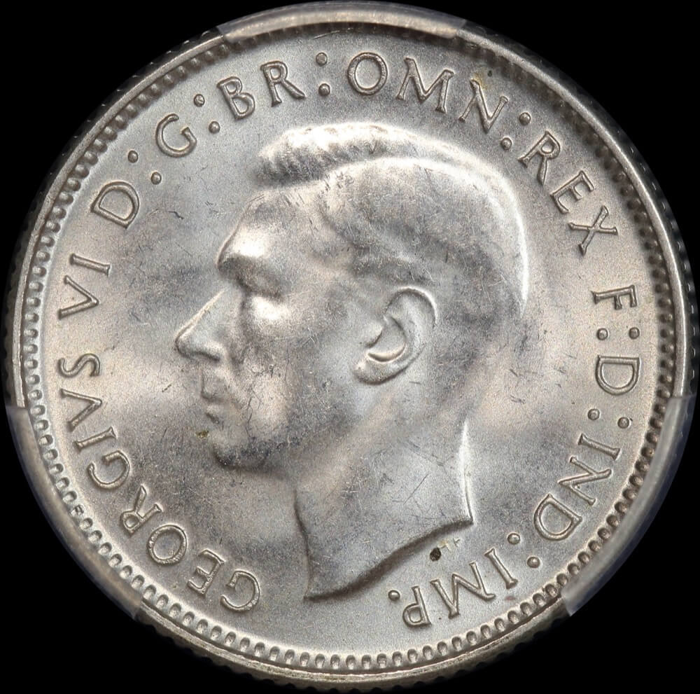 1948 Sixpence Choice Unc (PCGS MS64)