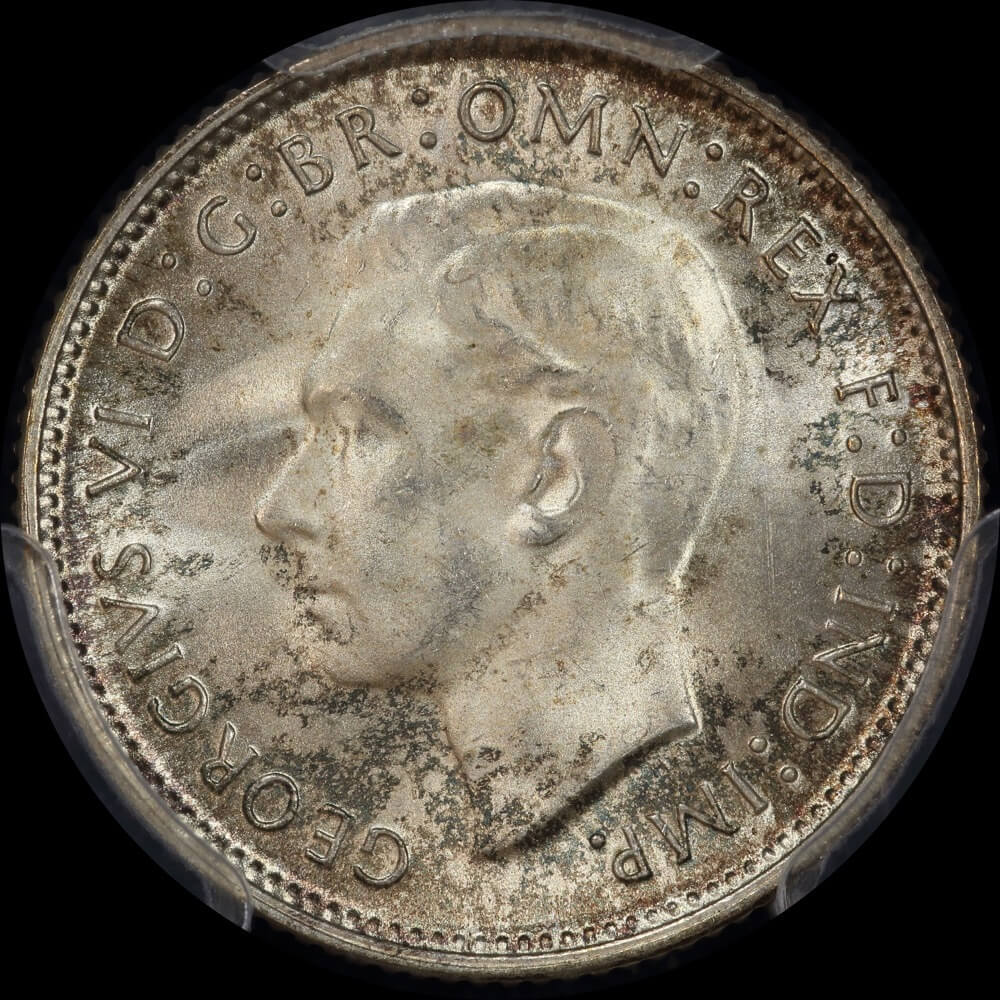 1948 Sixpence Gem Unc (PCGS MS65)